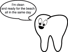 Dental Tooth Character with quote